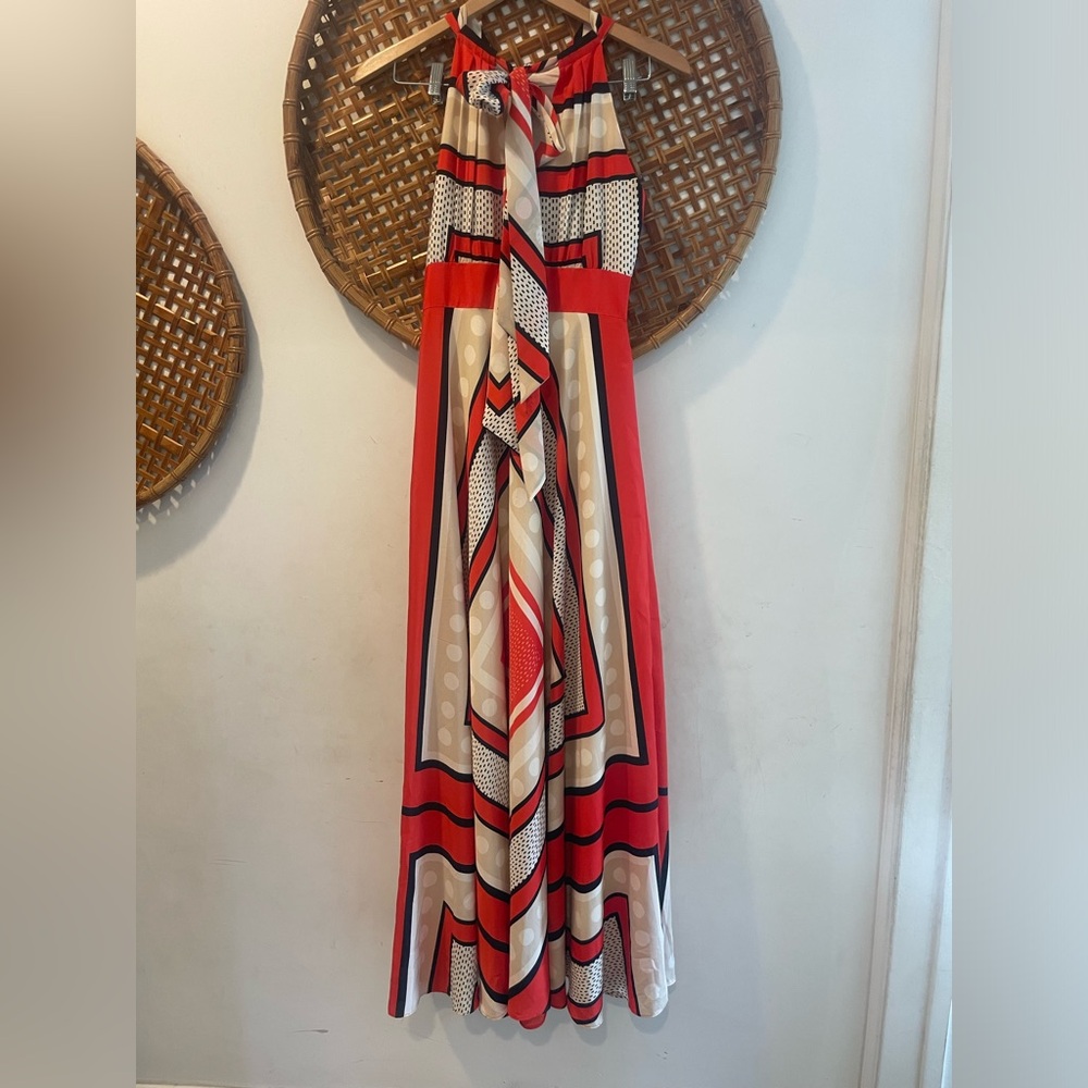 Halter Maxi Dress - Eliza J 0 - Picture 2 of 3